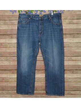 Wrangler 20X Jeans Mens 42x32 Extreme Relaxed Fit Straight Stretch Denim Western